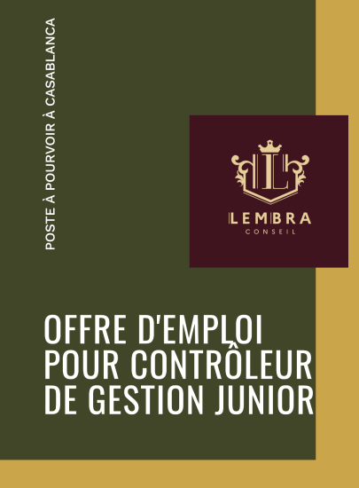 offre d'emploi contrôleur de gestion